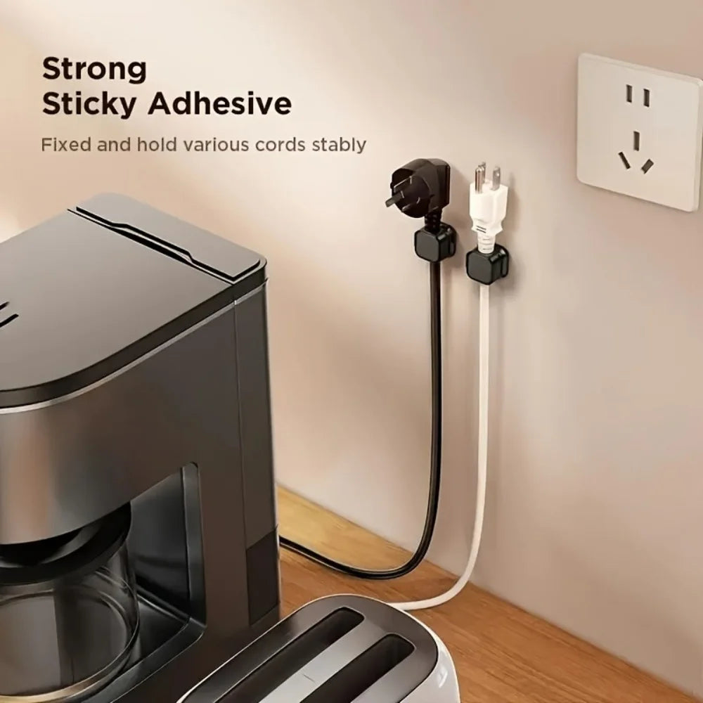 Magnetic Cables Smooth Adjustable Cord Holder Desk Bedside Cable Management Data Cord Collator Charging Wire Cord Holder Clips